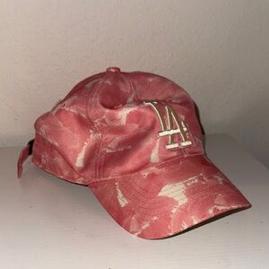 Pink LA Baseball Cap